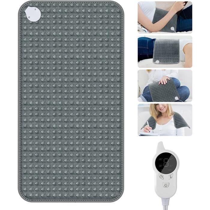 Coussin Chauffant USB Portable - 45x90 Cm - 3 Températures - Pour Chaise, Canapé, Extérieur, Bureau - 3