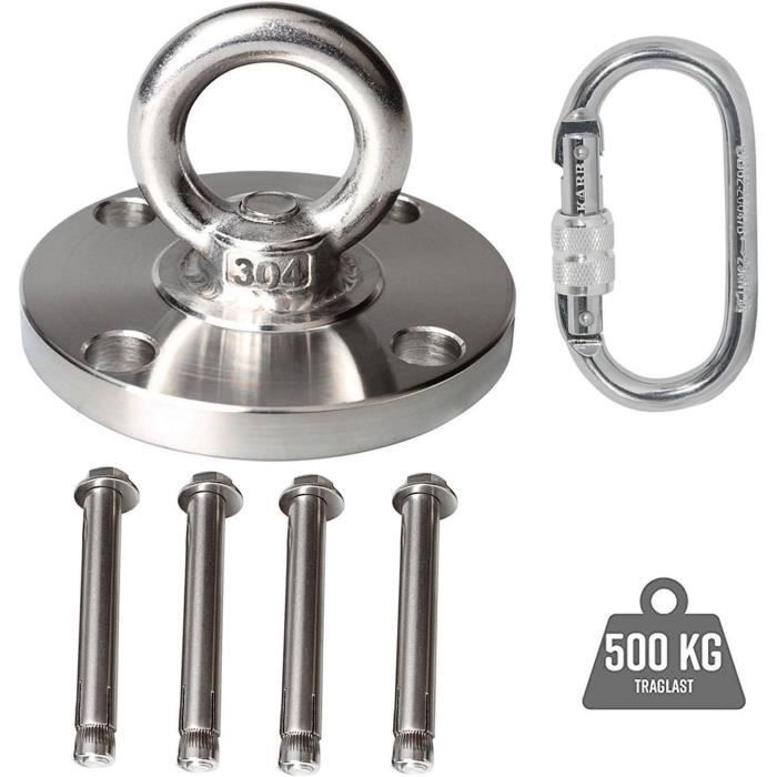 Crochet De Plafond En Acier Inoxydable - Support Ultra Solide Jusqu'à 400 Kg