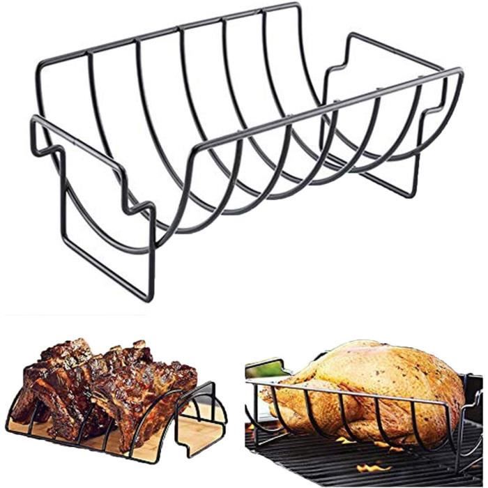 Poêle Grill Double Face En Fonte Feegow - 30 Cm, Anti-adhésive, Pour Barbecue Coréen à La Maison Ou En Camping (sans Fumée)