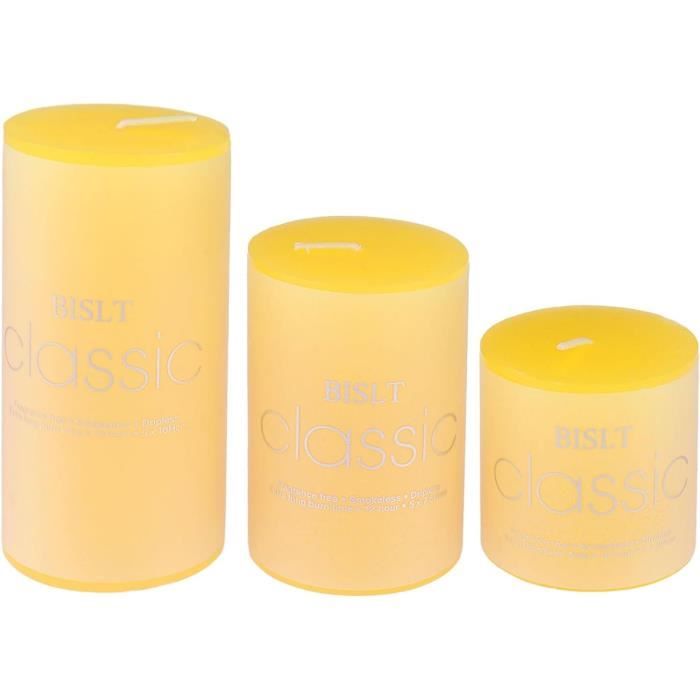 Bougies Couronne Avent Or Et Ivoire - H7cm Ø4cm - Lot De 4 - Brûlage 10h Chacune - Décoratives Et Festives