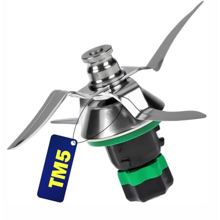 Couteau Mixeur TM5 VIOKS Inox SUS420 - Lame De Remplacement Thermomix TM5 Vorwerk