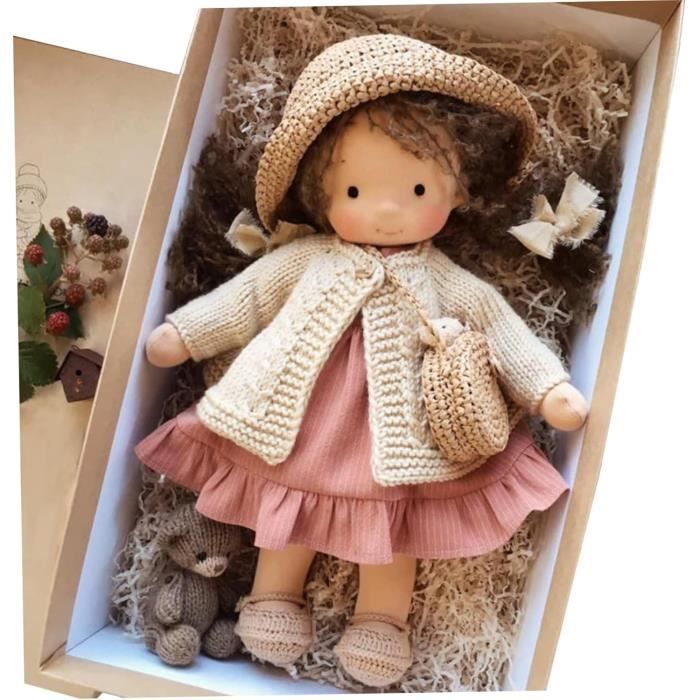 Rag Doll with Gift Box 11x2x5 Ragdoll avec chapeau sac chaussures et plus décoration Jouets de poupée en peluche mignonne Ragdoll Rag Doll with Gift Box 11x2x5 Ragdoll avec chapeau sac chaussures et plus décoration Jouets de poupée en peluche mignonne Ragdoll