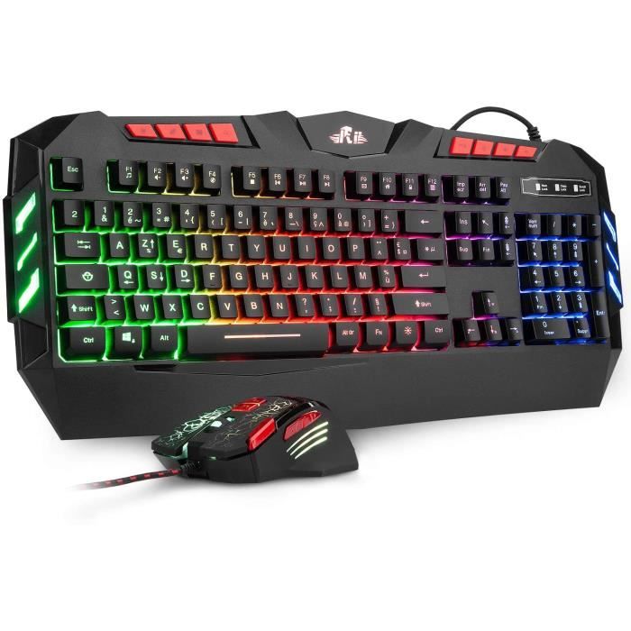 Clavier souris gamer cdiscount clearance