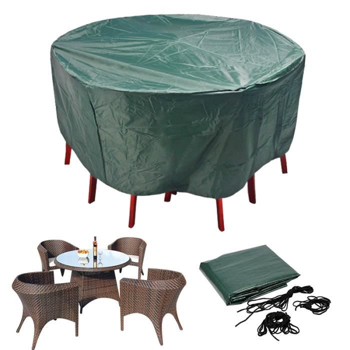 Housse Bache De Protection Pour Table Ronde De Jardin 236 67 Cm