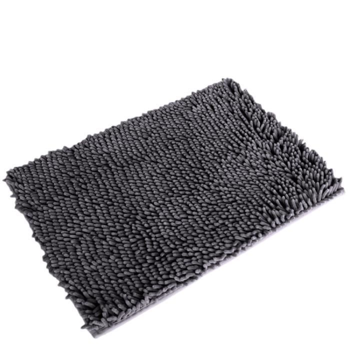 Soft Shaggy Non Derapant Bain Tapis Douche Tapis Salle De Bain
