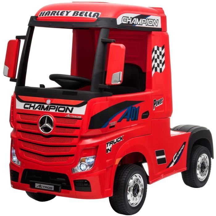 Camion électrique enfant Mercedes Actros - Kid'zzz n' Quad'zzz