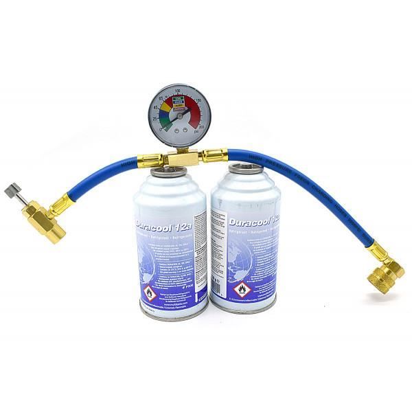 pack de recharge duracool 12a avec flexible pour climatisation r134a uniquement cdiscount bricolage