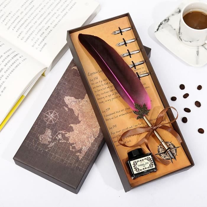 Stylo De Signature Doré Pour Mariage - Avec Support Gravé - Pour Livre D'or, Cérémonie, Cadeau Souvenir - 7