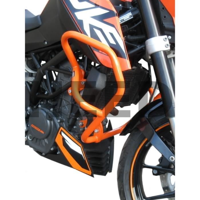 Crash Bars Pare carters Heed KTM 125 Duke (2011 - 2016) - Orange