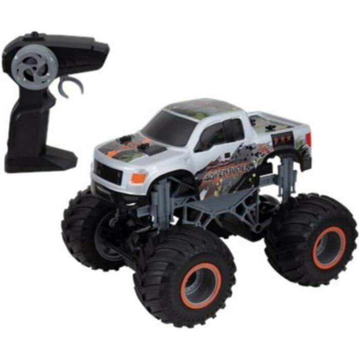 GROSSE VOITURE MONSTER TRUCK JOUET ENFANT TELECOMMANDE 4X4 DISTANCE RC  GROSSE ROUE - Cdiscount Jeux - Jouets