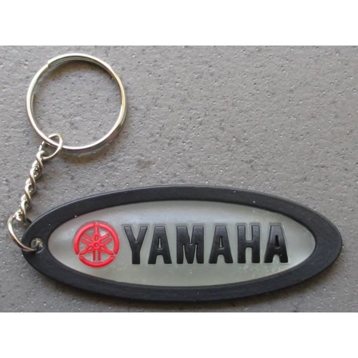 Porte clé moto yamaha oval noir et rouge plastique souple sportive -  Cdiscount Bagagerie - Maroquinerie