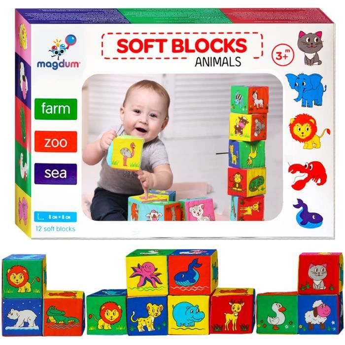 Cube Eveil Jouet Bebe Cube 12 Cubes Mousse Enfants Jeux Bebe 6 Mois Motricite Bebe Cube Motricite Mousse Cube Motricite Bebe M Cdiscount Jeux Jouets
