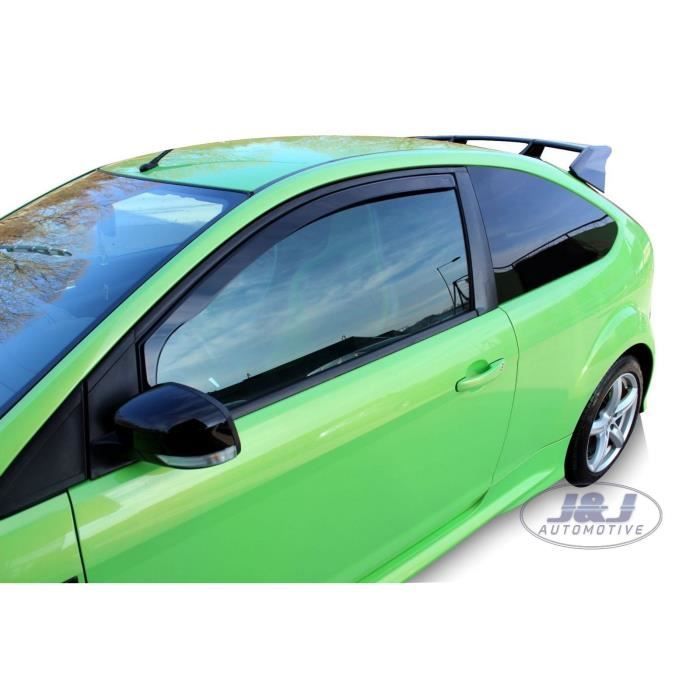 JJ AUTOMOTIVE | Deflecteurs d'Air déflecteurs de vent Compatible avec Ford Focus 3P 2004-2011 2pcs