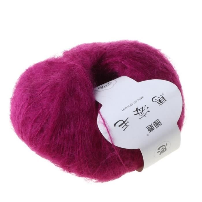 Pelotes Mohair De Chevreau Et Soie/ Kid Mohair And Silk - Mohair Du Pastèl