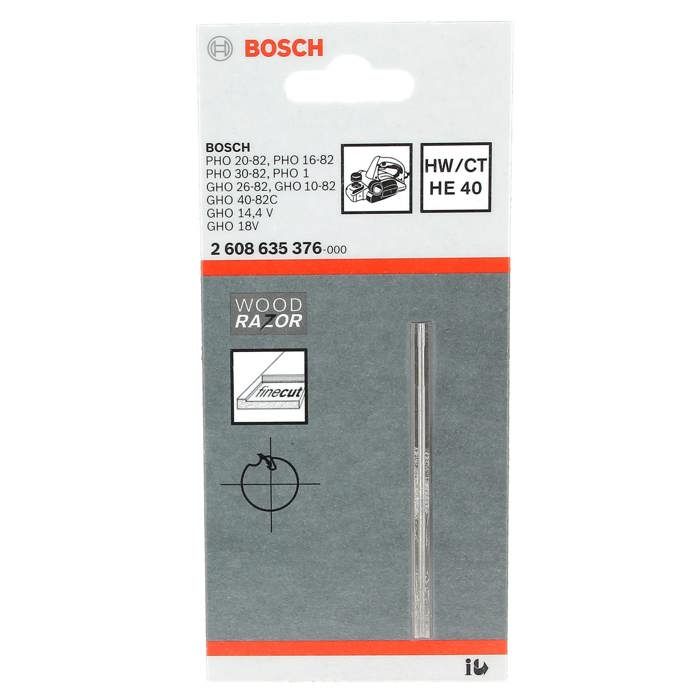 Fer carbure reversible droit 1 82mm rabot bosch - vue 2