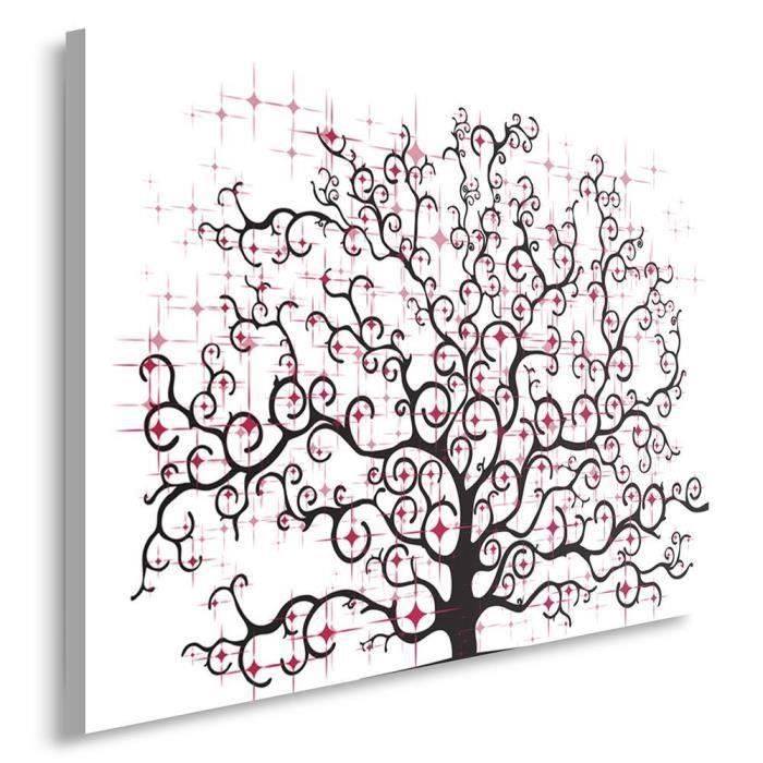 Tableau Deco Mural Imprime 80x120 Moderne Arbre Abstraction Blanc Noir Rouge Achat Vente Tableau Toile Toile Canevas 260g M2 Soldes Sur Cdiscount Des Le 20 Janvier Cdiscount