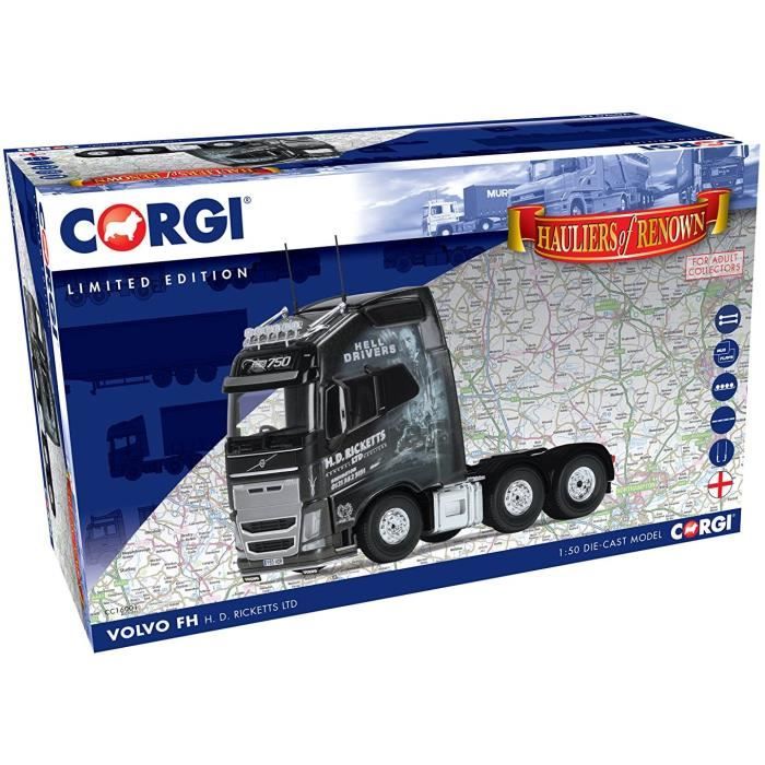 Tracteur Volvo FH12 6X2 Pollock - Corgi SB 1/50 (Sans Boîte, Rétro Manquant)