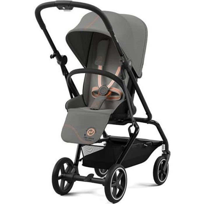 Poussette Orfeo de Cybex - Ultra compacte pour tous vos voyages Couleur  Lava Grey