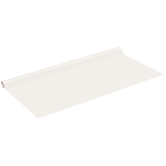 D-C-FIX Adhésif rouleau uni brillant blanc - 15 m x 45 cm
