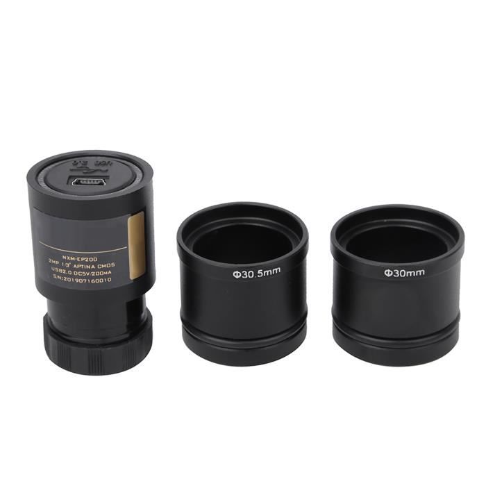Oculaire électronique télescope 200 W pixels, 43 mm USB C, contrôle par