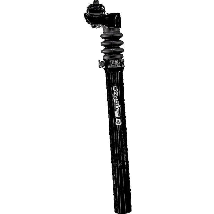 Tige de selle suspendue Ergotec Glide - Noir - 27,2 mm x 350 mm - Déport 30 mm