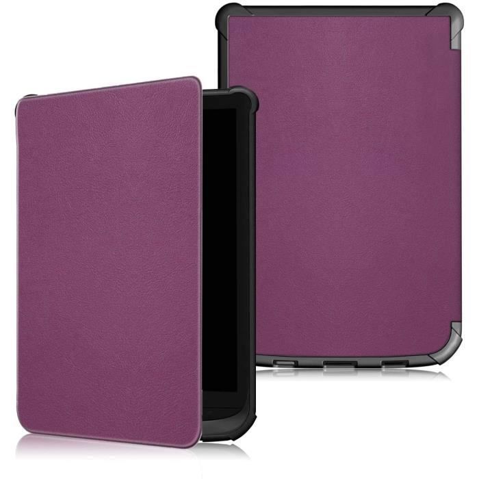 Étui Rabat Kwmobile Pour Pocketbook Touch Lux 3 / Basic Lux / Touch 2 – Protection
