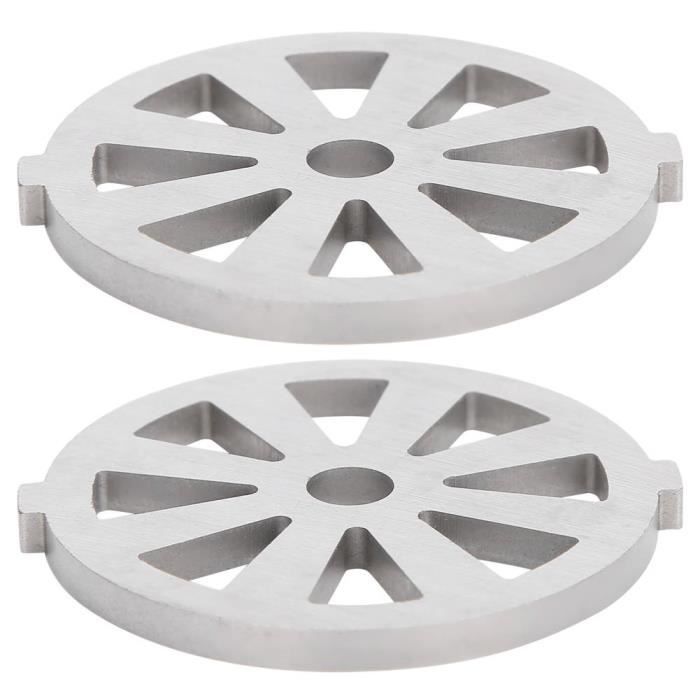 2 Pièces De Rechange Pour Hachoir à Viande - Lame Et Couteau En Acier Inoxydable