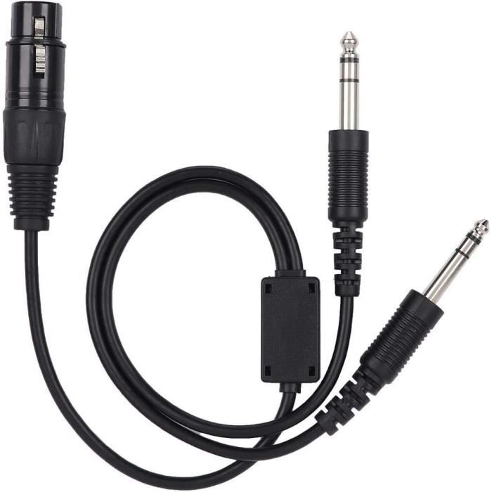 Casque Paramoteur GD-K03 – Intégral – Avec Connecteur Radio 5 Broches XLR – Blanc/noir/orange