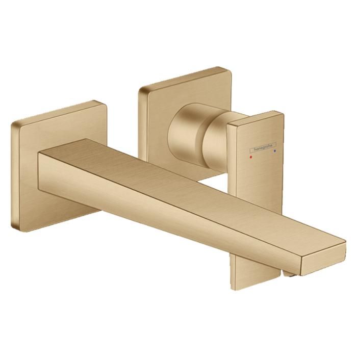 Hansgrohe Vernis Blend Mitigeur Lavabo Encastré Mural - Bec 207 Mm - Chromé - Économique Et Élégant
