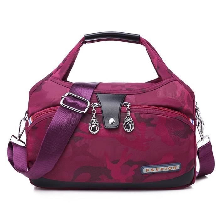 Sac Main Femme Bandouli re en Oxford Imperm able Sacoche Voyage