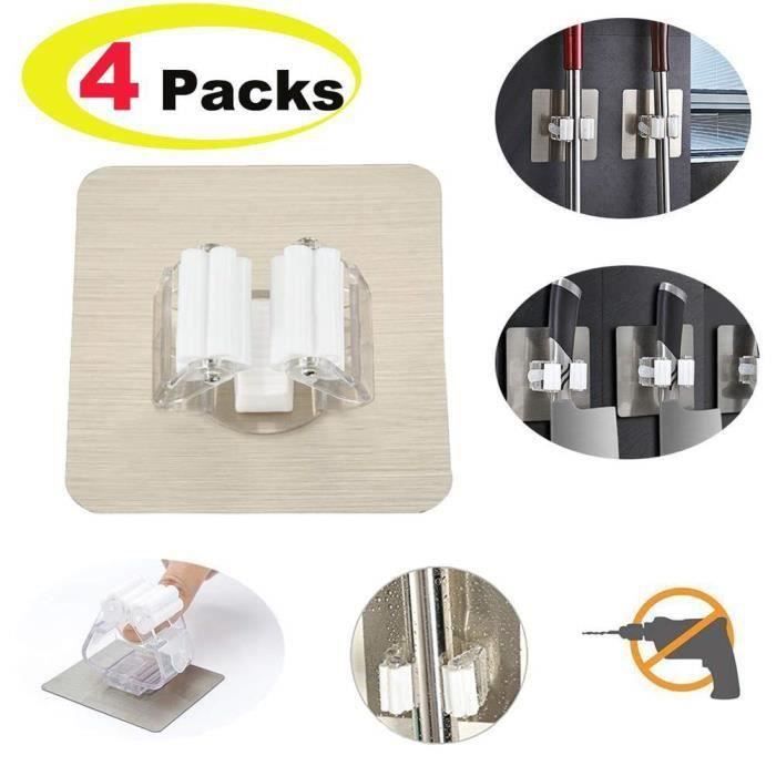 EZakka Crochet Mural En Plastique Invisiblecrochet Sans Tracespour Murs