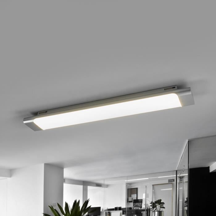 Lampenwelt Plafonnier Led Pour Bureau Vinca Achat Vente Plafonnier Soldes Sur Cdiscount Des Le 20 Janvier Cdiscount