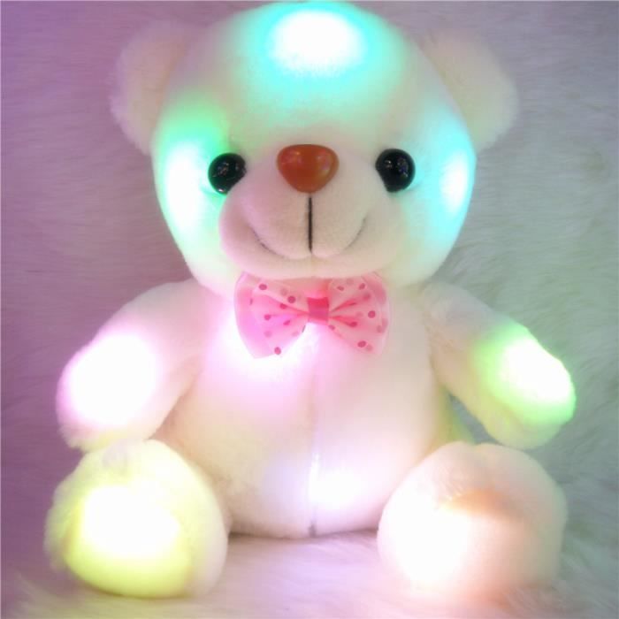 ours en peluche lumineux