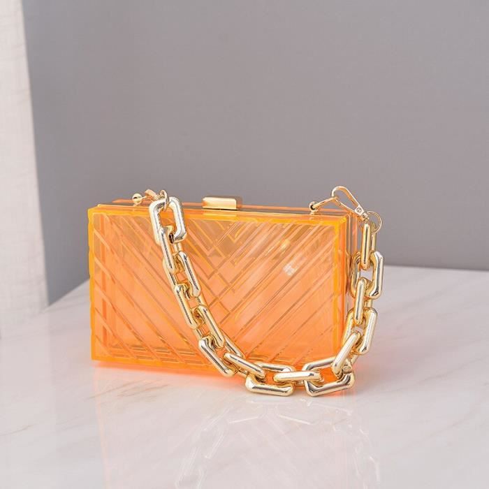 Pochette transparente pour shop sac a main