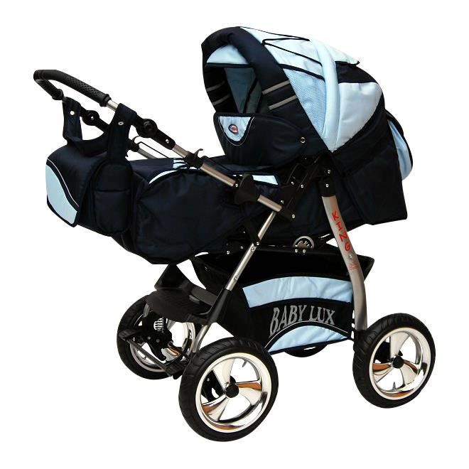 Refi3 RYSB S Lux4kids Poussette combin e 2en1 ou 3en1 avec le