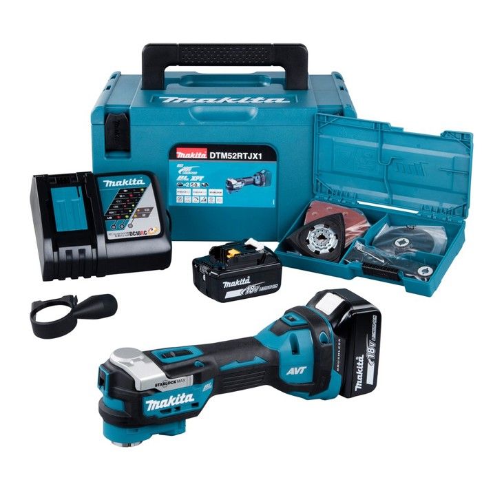 Découpeur-ponceur multifonctions MAKITA DTM52RTJX1 - 18V