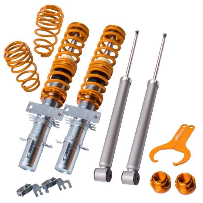 Combinés Filetés Amortisseurs Coilover Suspension Kit pour Audi A1 Skoda Fabia II Seat Ibiza IV VW Polo 5