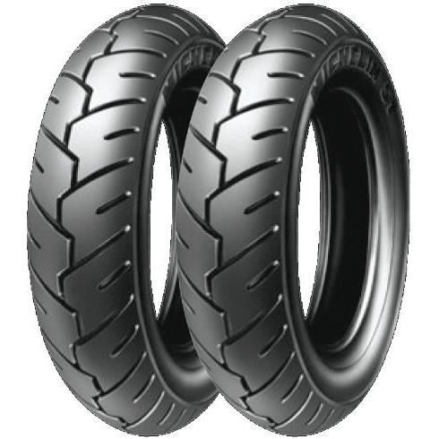 MICHELIN Pneu Moto Scooter 80-100-10 46J S1