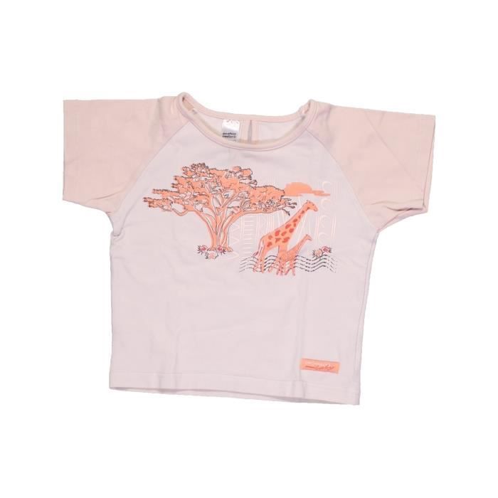 T Shirt Manches Courtes Enfant Fille Decathlon 3 Ans Blanc Ete Vetement Bebe Blanc Cdiscount Pret A Porter
