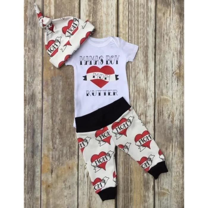 Pyjama bébé sale manche courte