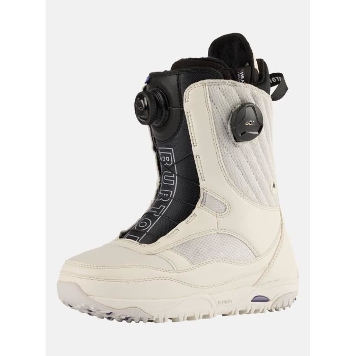boots de snowboard burton limelight boa blanc femme