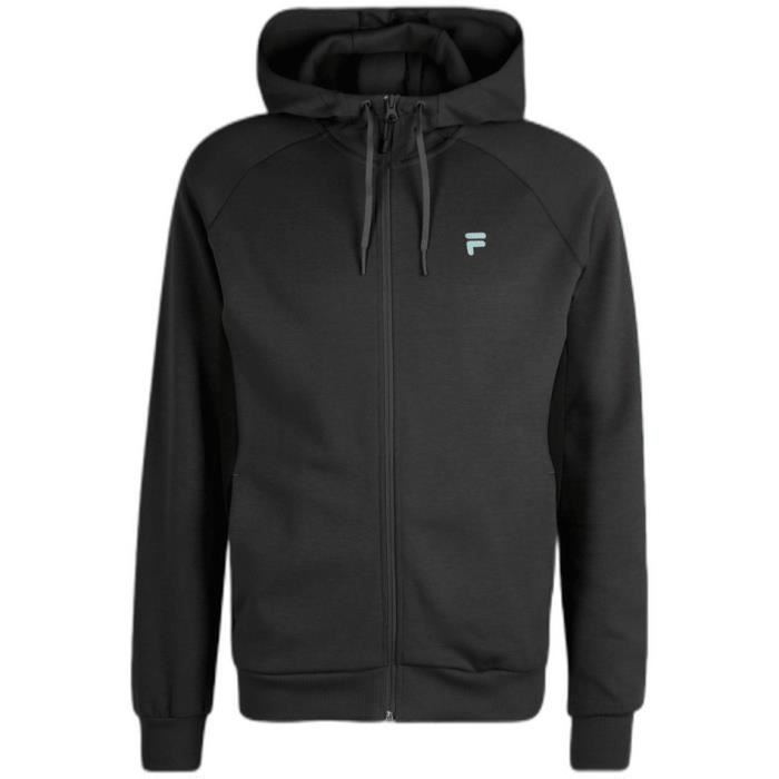 Veste de survetement a capuche Fila Romulus Black Cdiscount Pret a Porter