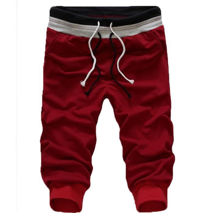 Pantacourt homme online jogging