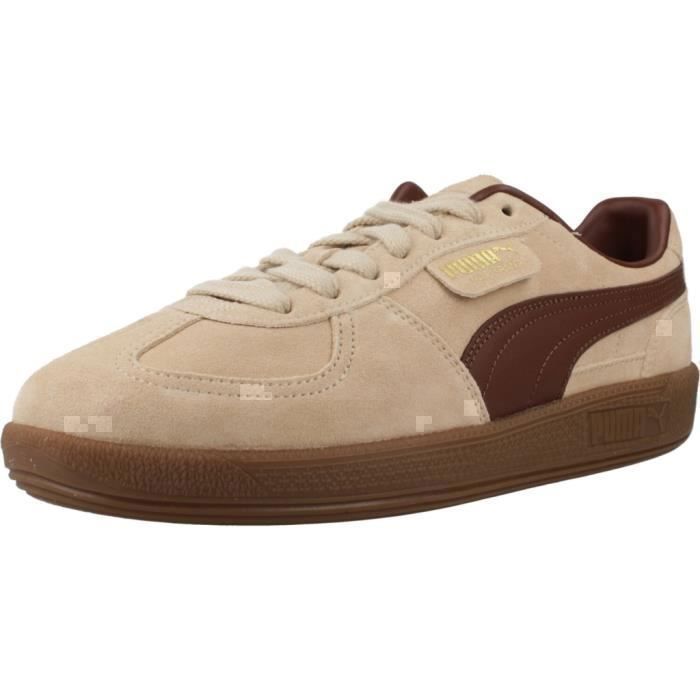 Puma Sport > Zapatillas Hombre Modèle Chaussure Puma Yellow Modèle Palermo - Coleur Beige