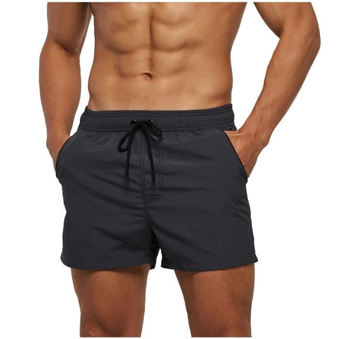 MAILLOT DE BAIN Short de bain slim pour homme avec poches zippées