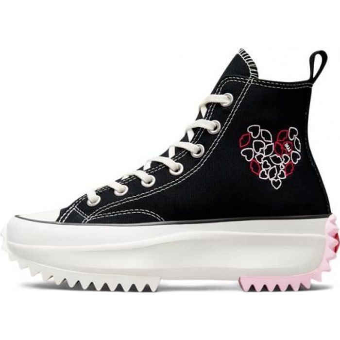 Basket Converse RUN STAR HIKE HI CONVERSE Noir Polyester