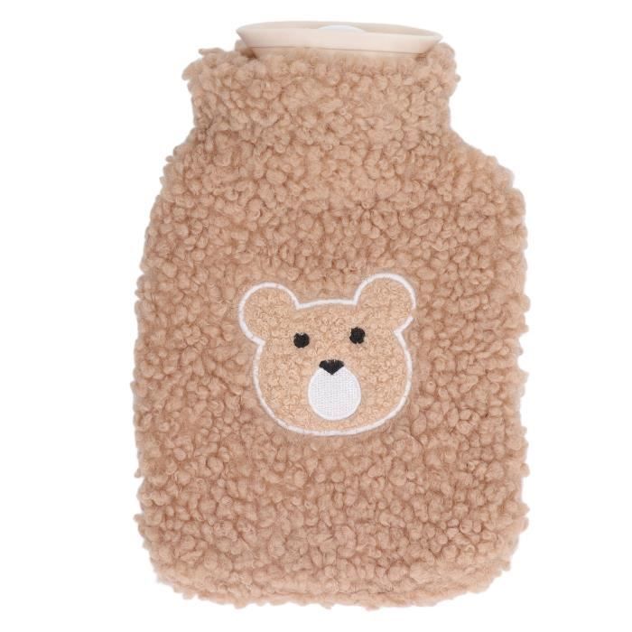 Bouillotte à Eau – Housse Ourson Beige | Calindoo