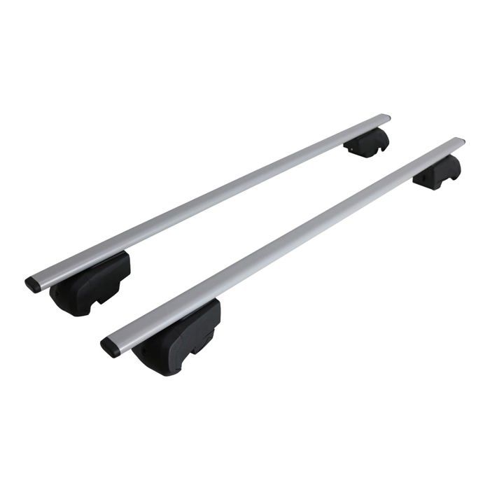 Barres de toit Transversales pour Audi A3 Sportback 2004-2012 Fer Argent