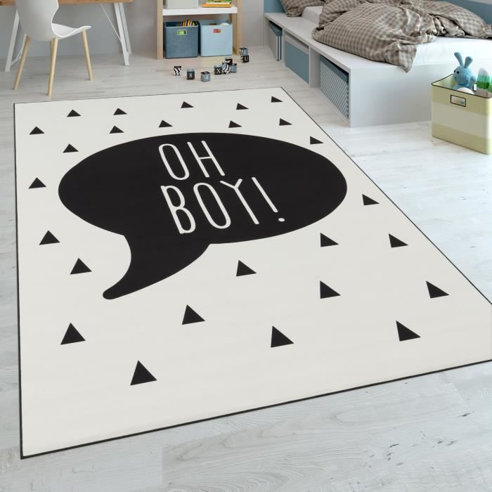 Tapis Chambre Enfant Garcons Tapis Bebe Lavable Inscription