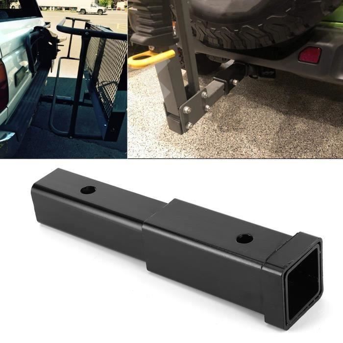 Adaptateur de Tube récepteur d'attelage de 2 pouces, boulon sur barre de remorquage, pièces de remorque, accessoires de caravane de camping-car  34
